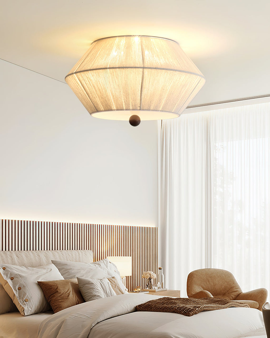 Modern Wood Ceiling Light — product view 15