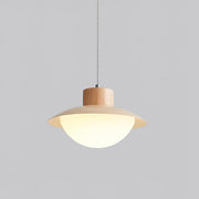 Beige & White & Wood Color