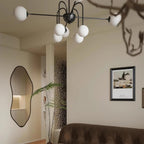 Black Doris Glass Chandelier — product view 8