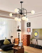 Black Doris Glass Chandelier — product view 14