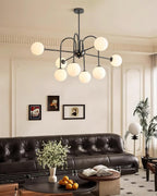 Black Doris Glass Chandelier — product view 15