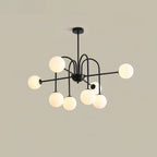 Black Doris Glass Chandelier — product view 20