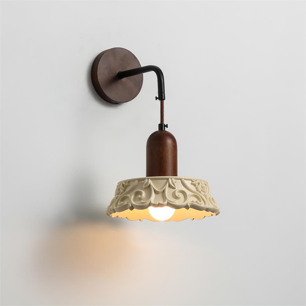 Shana Wood Wall Lamp — product view 2
