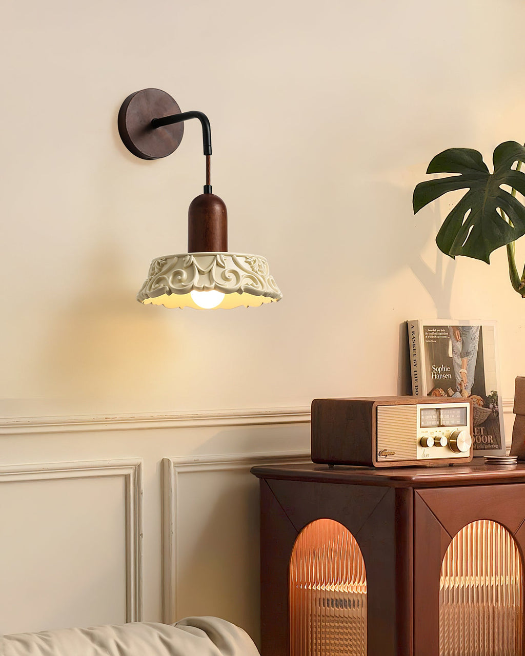 Shana Wood Wall Lamp — product view 6