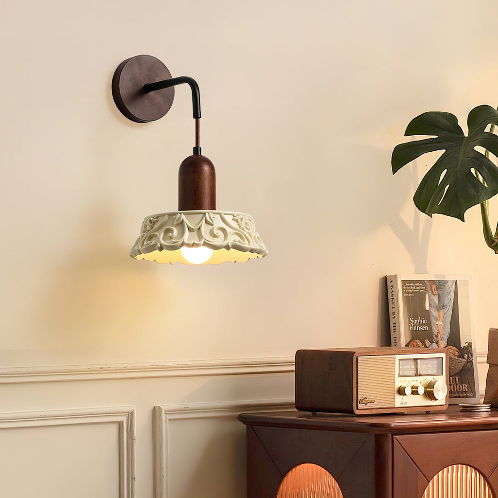 Shana Wood Wall Lamp — product view 7