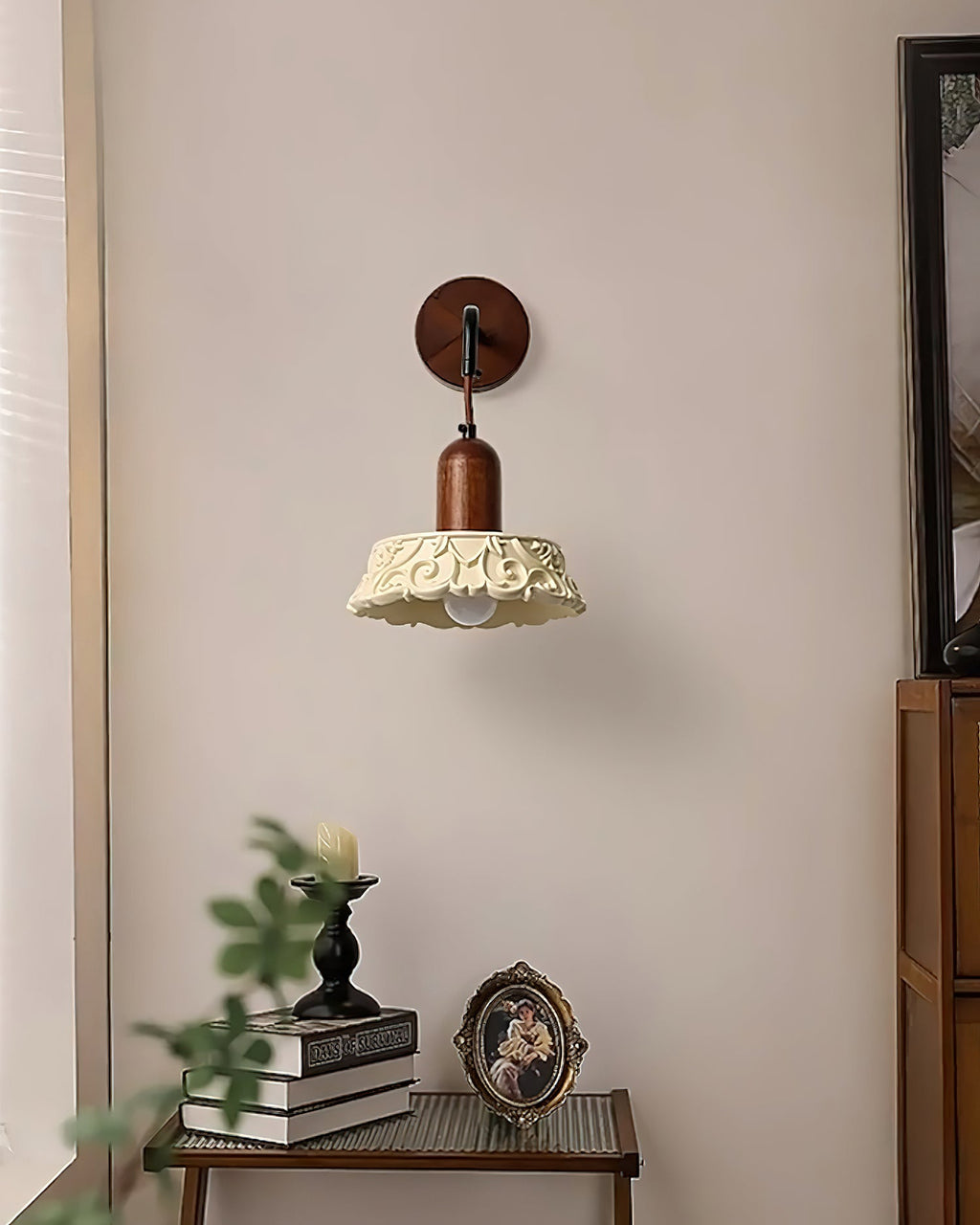 Shana Wood Wall Lamp — product view 14