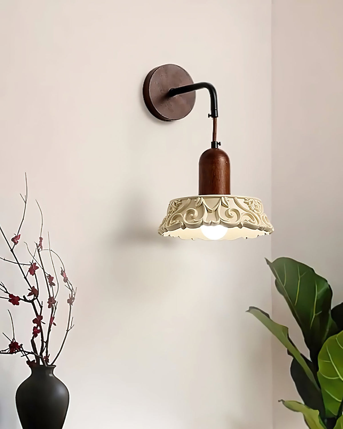 Shana Wood Wall Lamp — product view 15