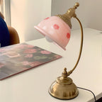 Mishya Floral Glass Table Lamp — product view 2