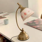 Mishya Floral Glass Table Lamp — product view 6