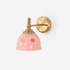Mishya Floral Glass Wall Lamp — product view 1