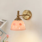 Mishya Floral Glass Wall Lamp — product view 2