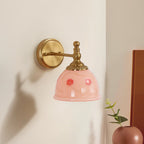 Mishya Floral Glass Wall Lamp — product view 3