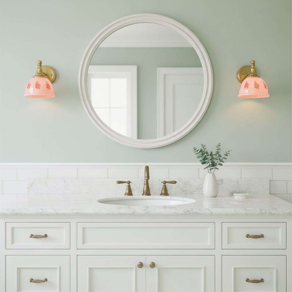 Mishya Floral Glass Wall Lamp — product view 5