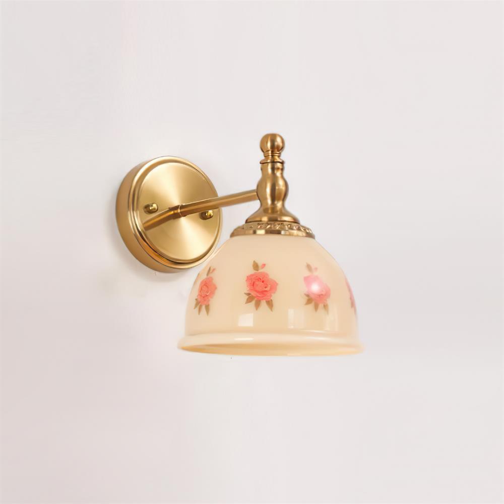 Mishya Floral Glass Wall Lamp — product view 22