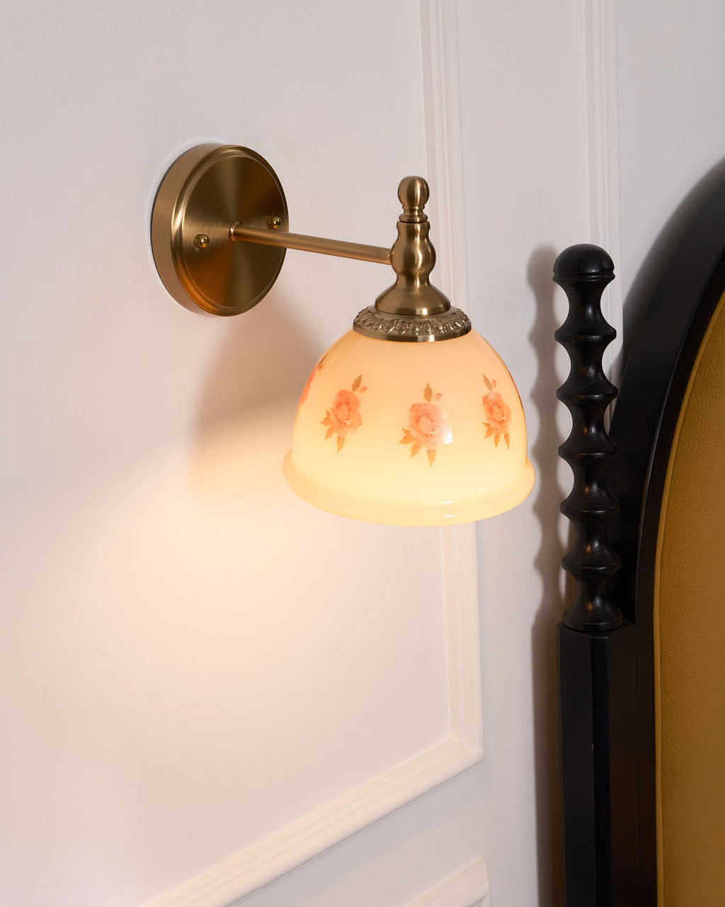 Mishya Floral Glass Wall Lamp — product view 30