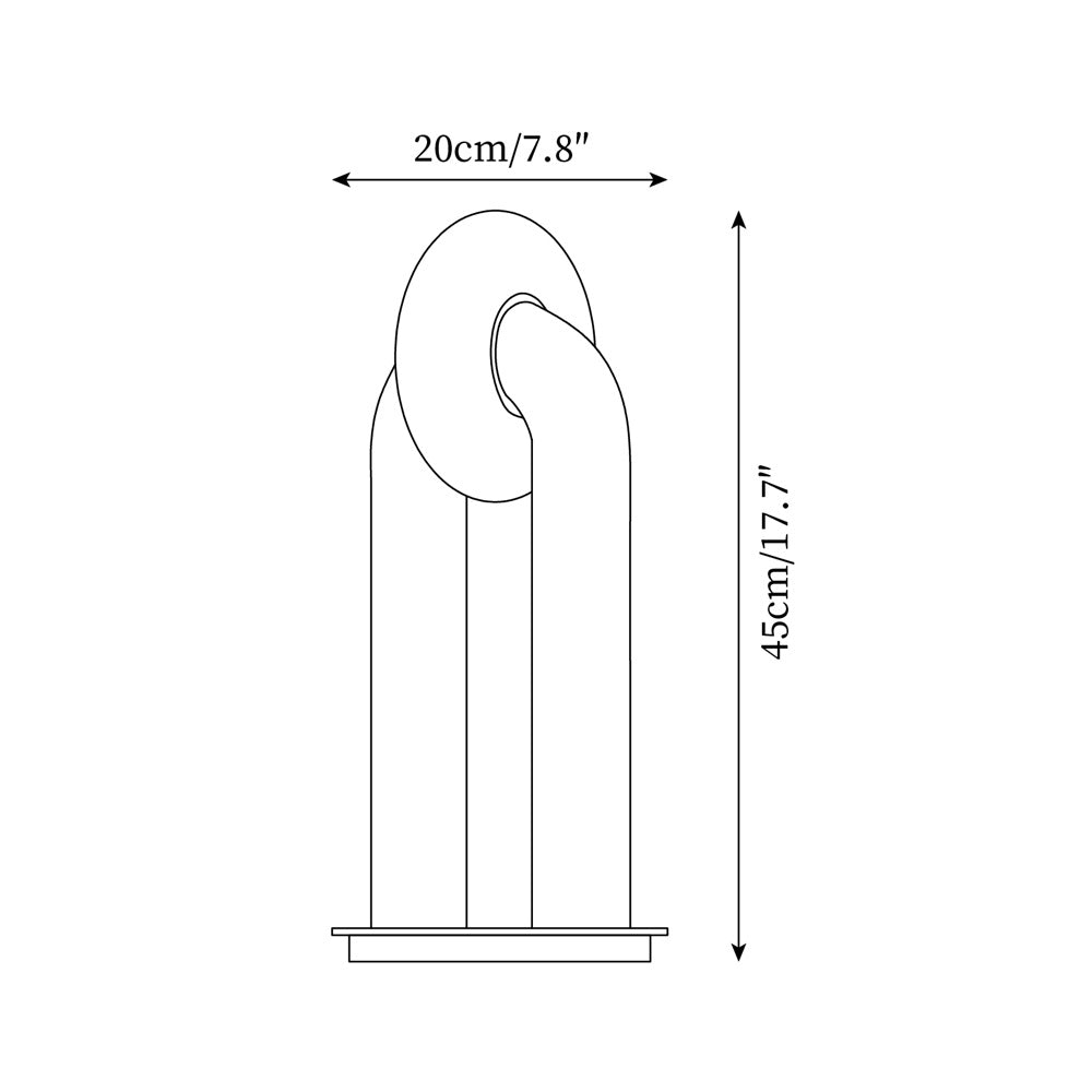 Teelo Wood Table Lamp — product view 5