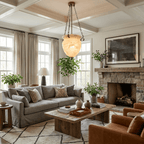Alabaster Chain Urn Pendant Light – product view 4