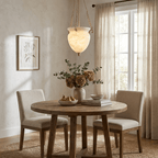 Alabaster Chain Urn Pendant Light – product view 5