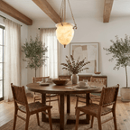 Alabaster Chain Urn Pendant Light – product view 6