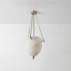 Alabaster Chain Urn Pendant Light – product view 7