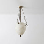 Alabaster Chain Urn Pendant Light – product view 8