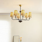 Siena Fabric Chandelier — product view 2