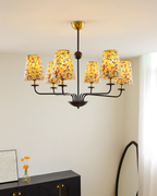 Siena Fabric Chandelier — product view 3