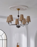 Siena Fabric Chandelier — product view 9