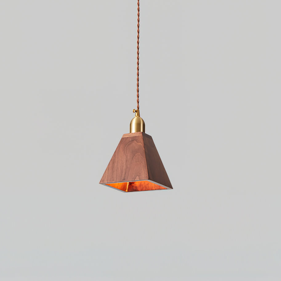 Rosie Wood Pendant Lamp — product view 12