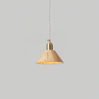 Rosie Wood Pendant Lamp — product view 17