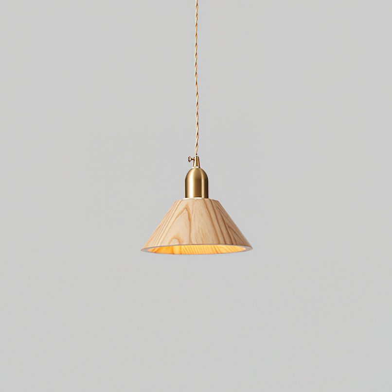 Rosie Wood Pendant Lamp — product view 17