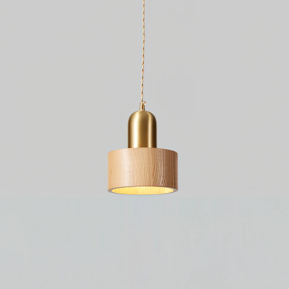 Rosie Wood Pendant Lamp — product view 24