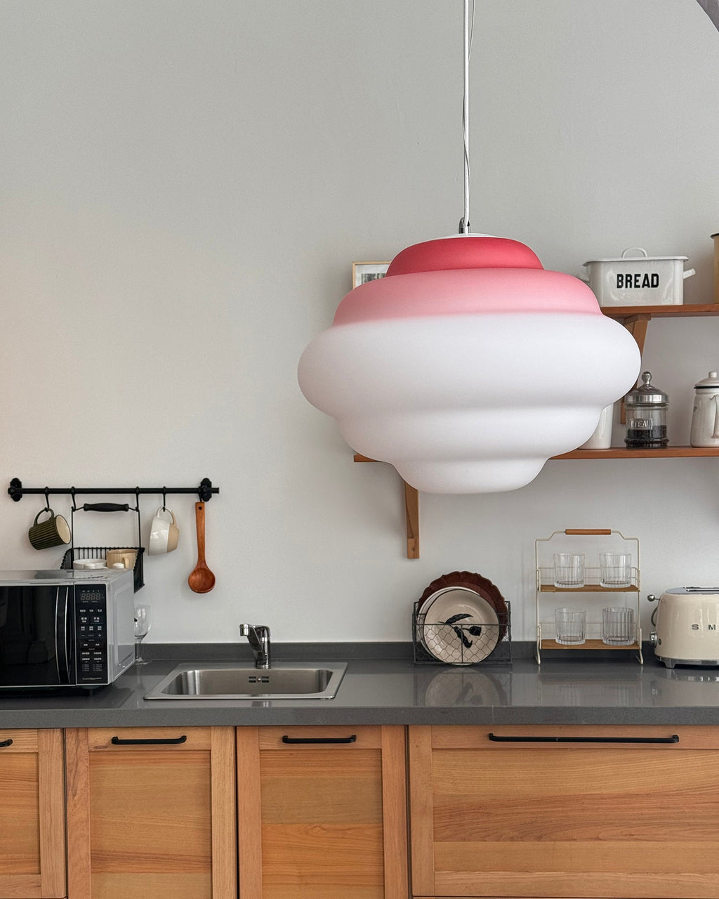 Gradient Cloud Glass Pendant Lamp — product view 4