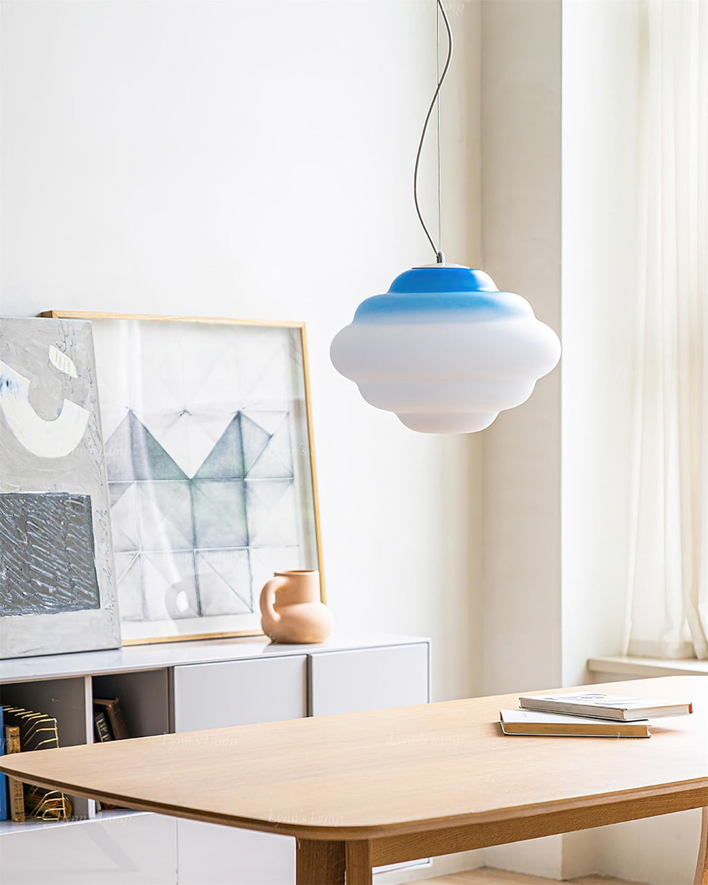 Gradient Cloud Glass Pendant Lamp — product view 11