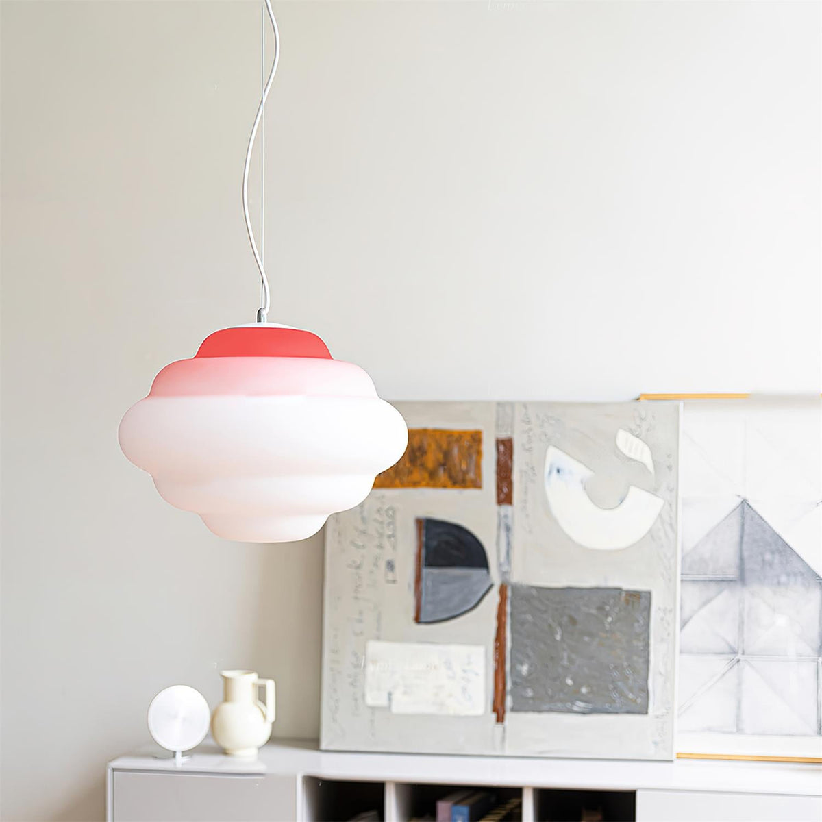 Gradient Cloud Glass Pendant Lamp — product view 12