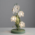 Niya Green Glass Table Lamp — product view 4