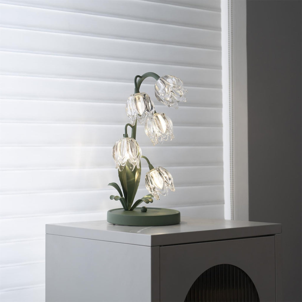 Niya Green Glass Table Lamp — product view 24