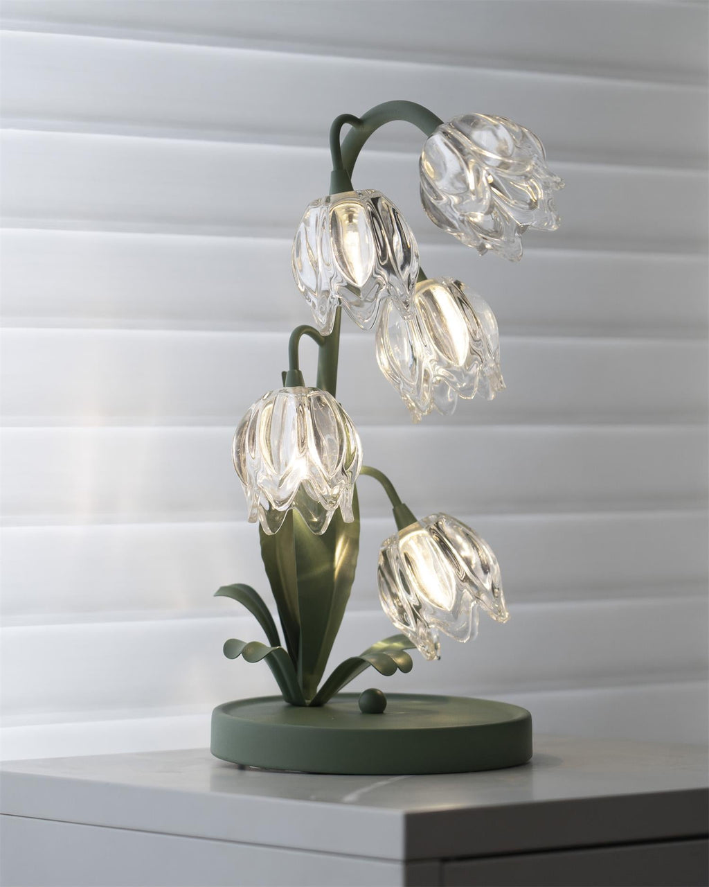 Niya Green Glass Table Lamp — product view 25
