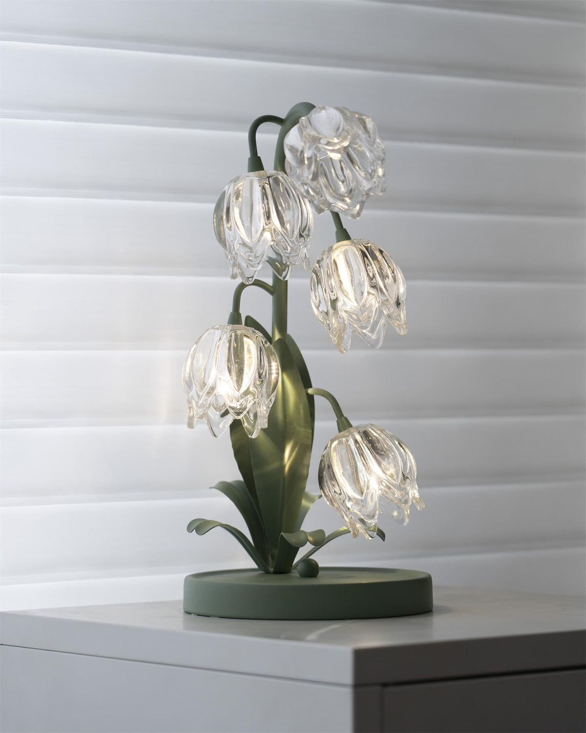 Niya Green Glass Table Lamp — product view 26