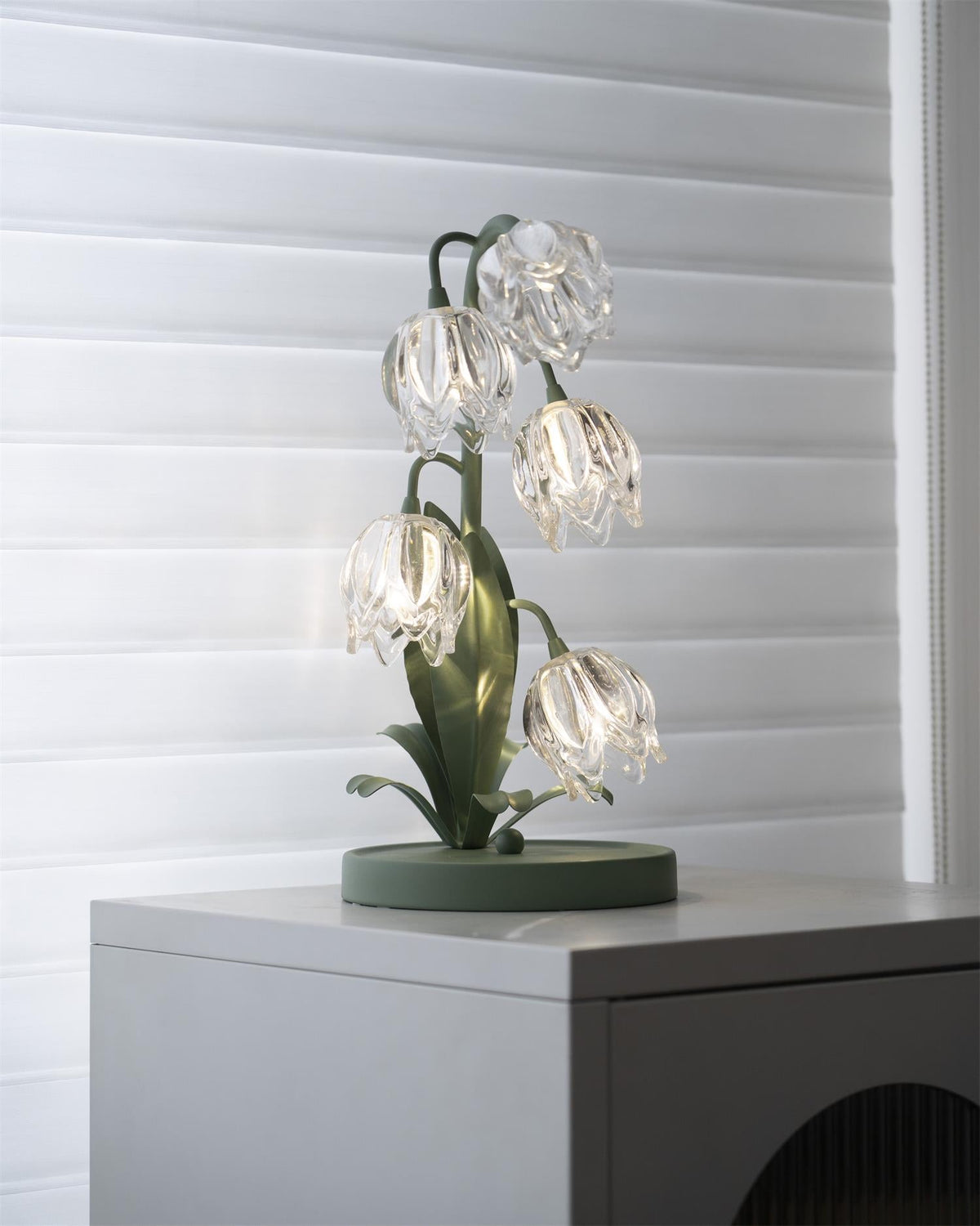 Niya Green Glass Table Lamp — product view 27