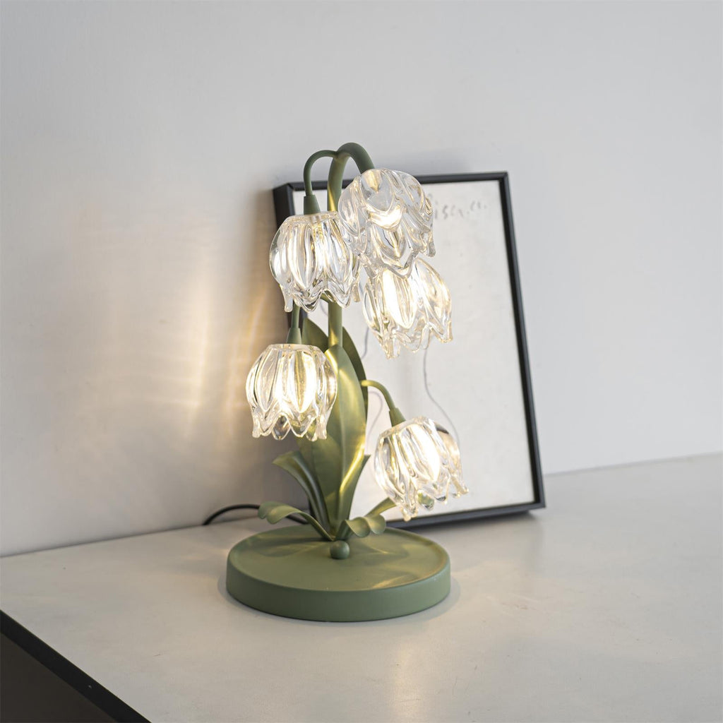 Niya Green Glass Table Lamp — product view 35
