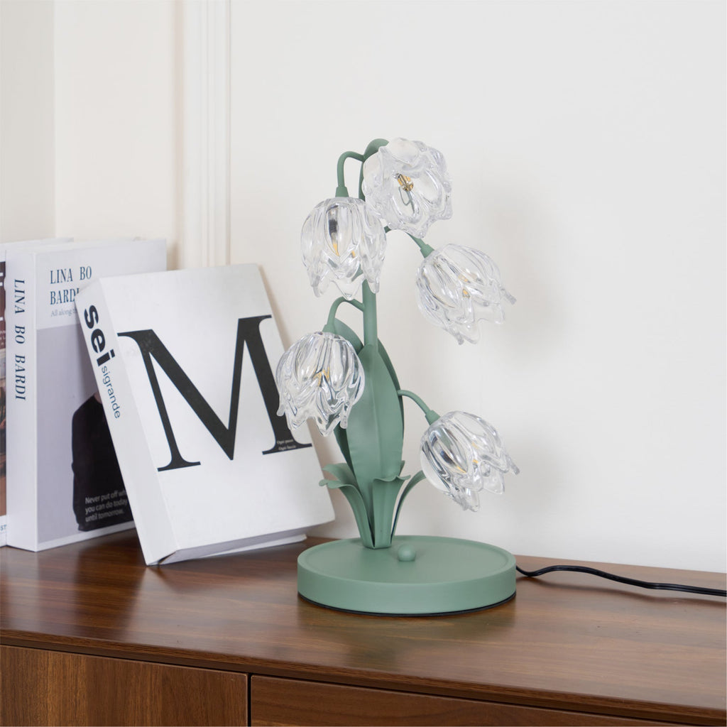 Niya Green Glass Table Lamp — product view 39