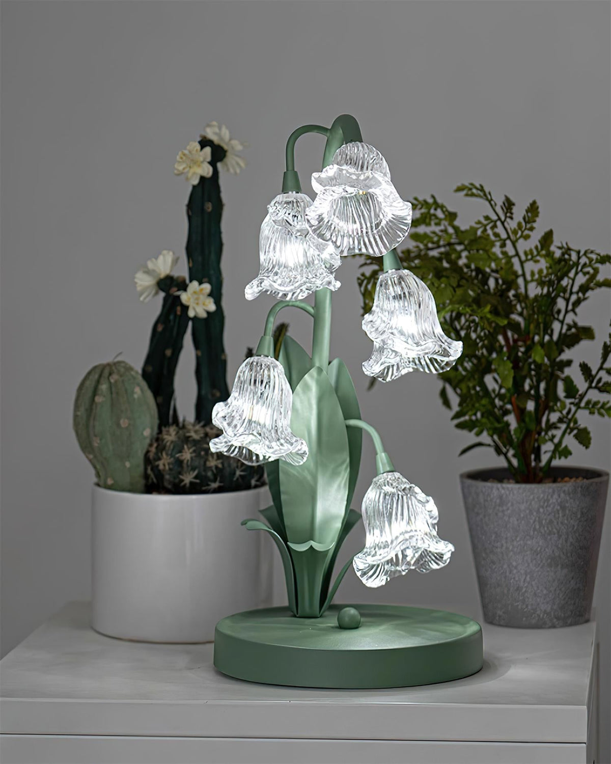 Niya Green Glass Table Lamp — product view 49