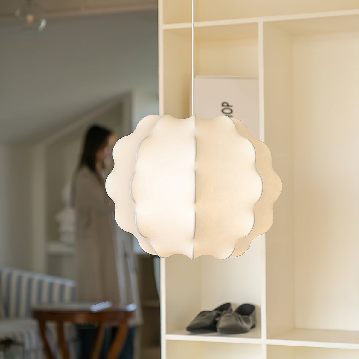 Striata Metal Pendant Lamp — product view 2