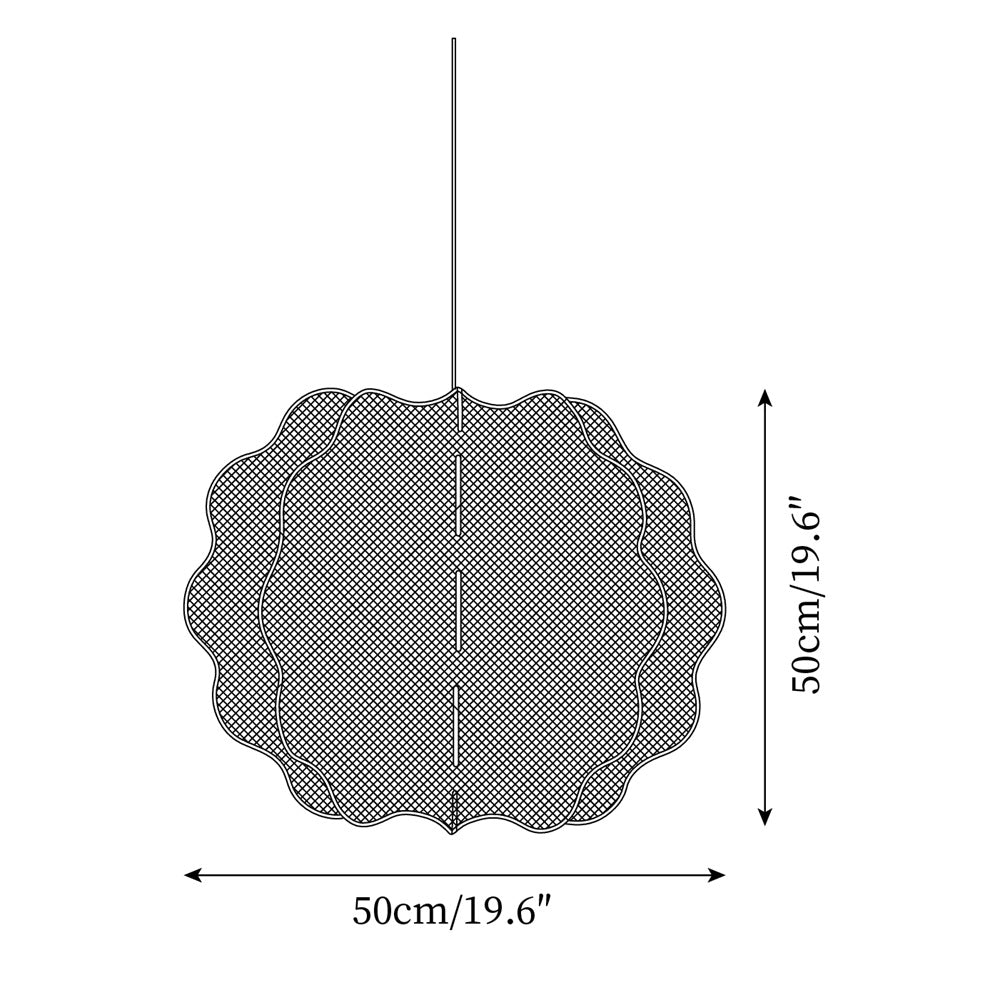 Striata Metal Pendant Lamp — product view 5