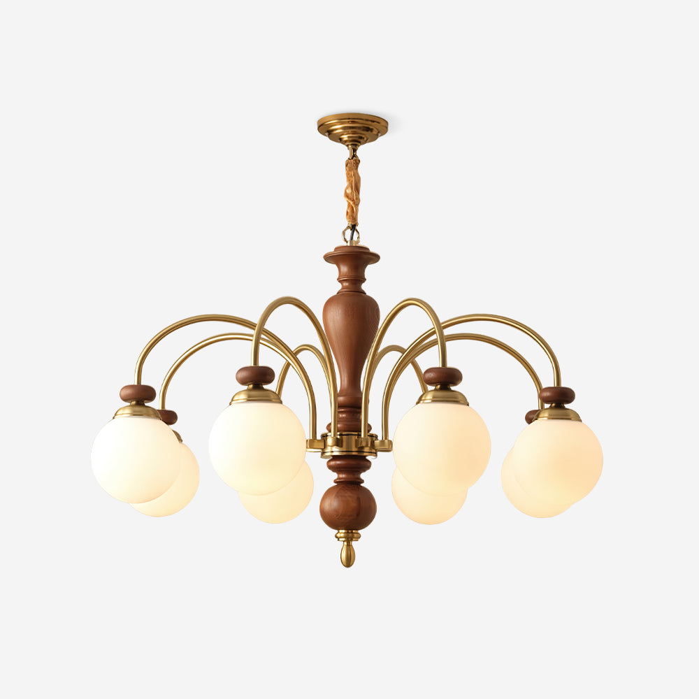 Guillerme Glass Chandelier — product view 1