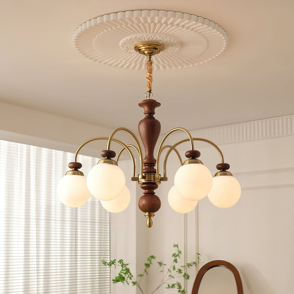 Guillerme Glass Chandelier — product view 2