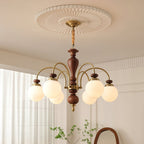 Guillerme Glass Chandelier — product view 2