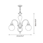 Guillerme Glass Chandelier — product view 5