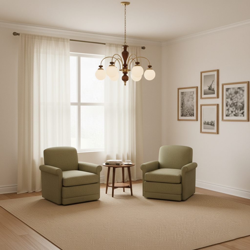 Guillerme Glass Chandelier — product view 13